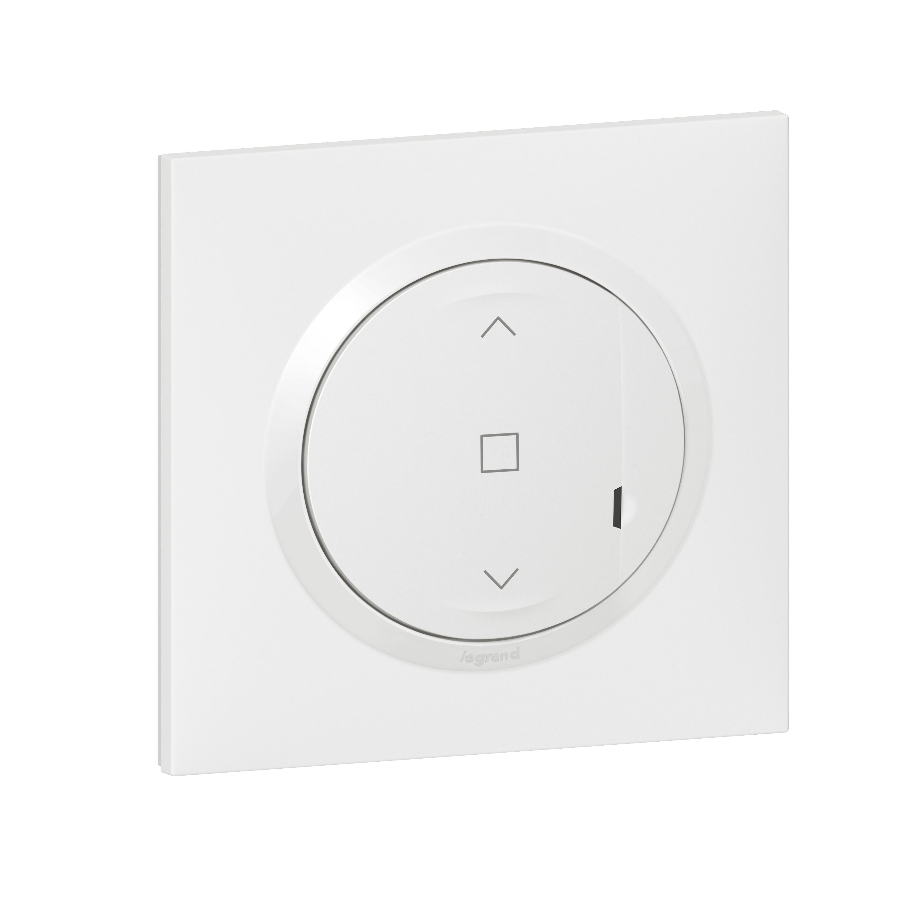 Interrupteur pour volet roulant connecté dooxie with Netatmo sans plaque blanc