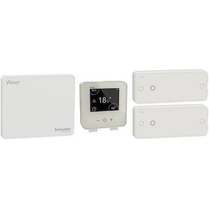 Schneider Wiser - kit thermostat connecté pour radiateurs électriques Génération 2