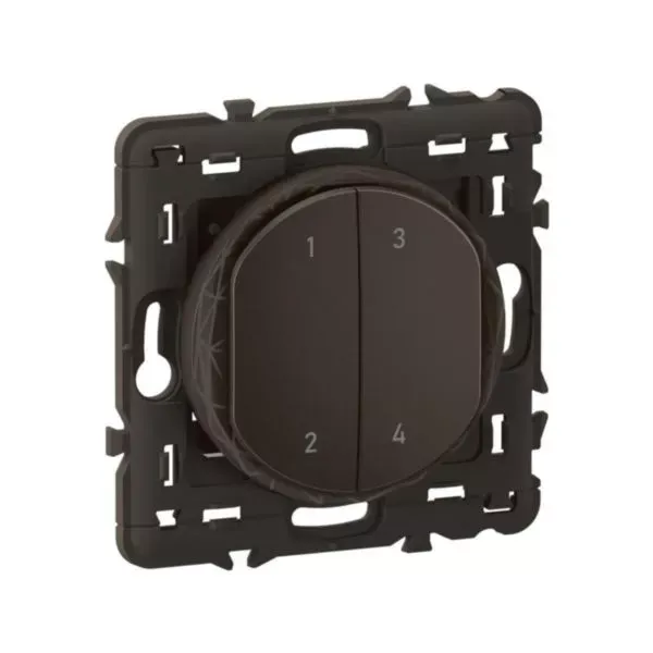 Legrand CN0424 Commande 4 scénarios Céliane with Netatmo - Noir