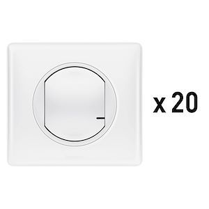 Lot de 20 interrupteurs connectés Legrand Céliane with Netatmo