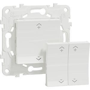 Schneider Wiser Unica - interrupteur centralisé sans fil 2 ou 4 BP - Blanc