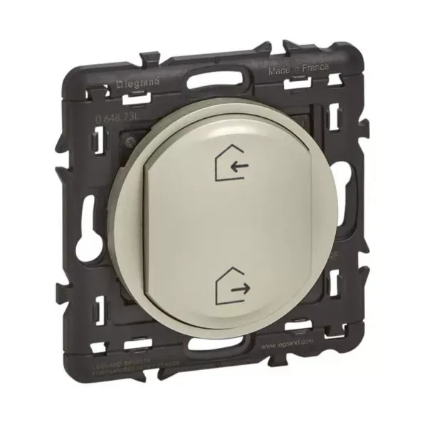 Legrand Céliane with Netatmo Commande sans fil Départ/Arrivée titane