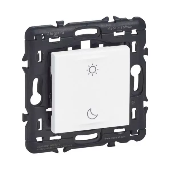 Commande sans fil sans pile Lever/Coucher Mosaic with Netatmo blanc