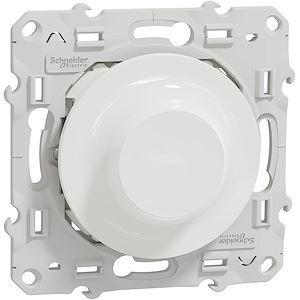 Schneider Wiser Odace - variateur rotatif LED - 2fils - zigbee - blanc