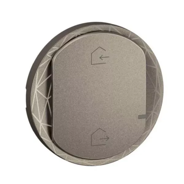 Legrand Enjoliveur Départ/Arrivée sans fils Céliane Netatmo Titanium