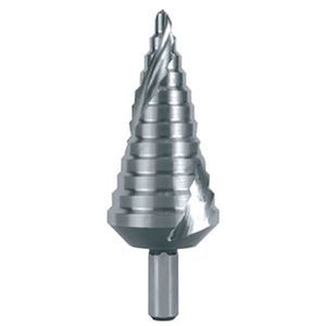 Foret étagé cobalt électricien Klauke – 6,5 à 32,5 mm