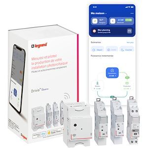 Pack démarrage Legrand Drivia with Netatmo – Pilotage solaire