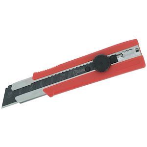 Cutter professionnel Bizline 25 mm avec blocage de lame