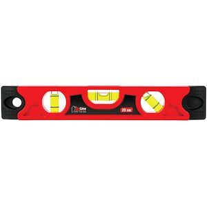 Niveau aimanté Bizline 23 cm – 3 fioles, précision 0,5 mm/m