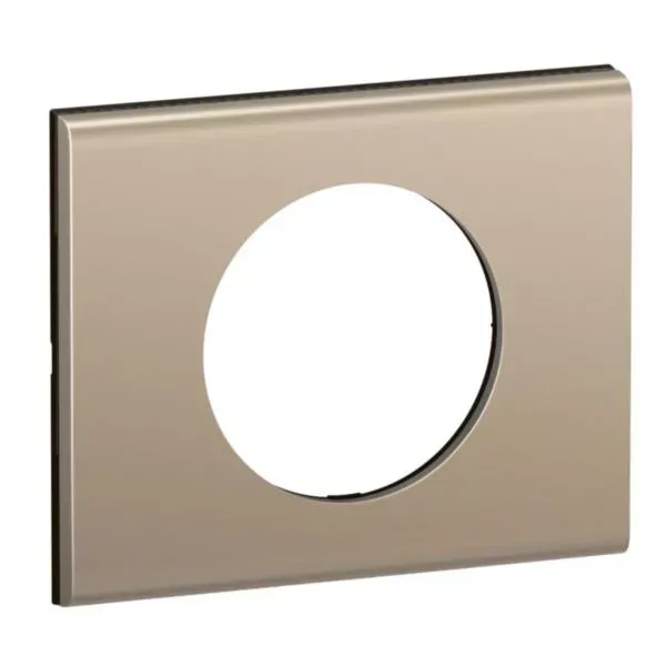 Plaque Céliane 1 poste Nickel Satiné – Legrand CP2101