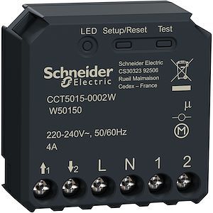 Schneider Wiser - micromodule encastré - zigbee - pour volet-roulant