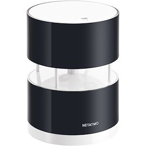 Anémomètre Intelligent Netatmo pour Station Météo – Noir