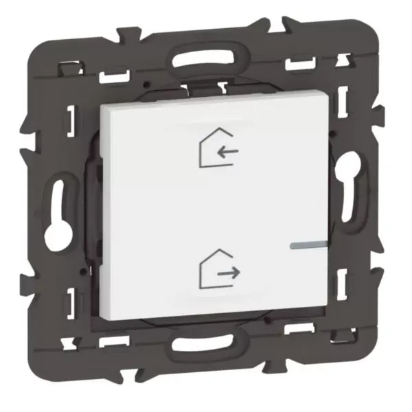 Legrand Commande sans fils Départ/Arrivée Mosaic with Netatmo blanc