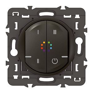 Commande sans fils multicouleurs Céliane with Netatmo graphite