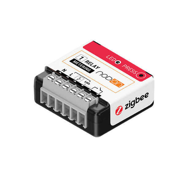 NodOn SIN-4-1-21 Module Multifonction Zigbee avec mesure de consommation 230V AC 14A IP20 pour pilotage à distance d'équipements domestiques