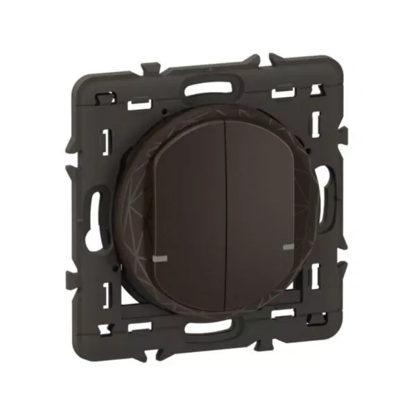 Legrand Commande double sans fils Céliane with Netatmo Noir