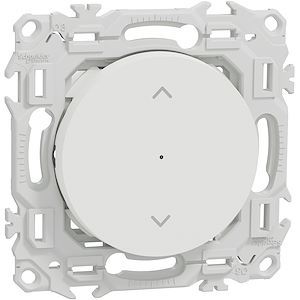Schneider Wiser Odace - interrupteur volet-roulant connecté 4A zigbee - blanc craie