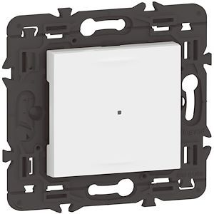 Interrupteur connecté Legrand Mosaic blanc sans neutre 077703L