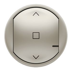 Enjoliveur Céliane with Netatmo interrupteur/volet roulant titane