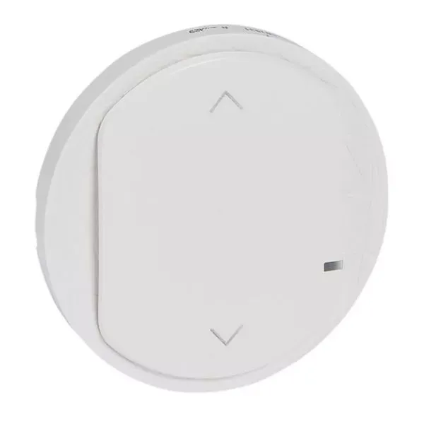 Enjoliveur commande volet roulant Céliane with Netatmo Blanc