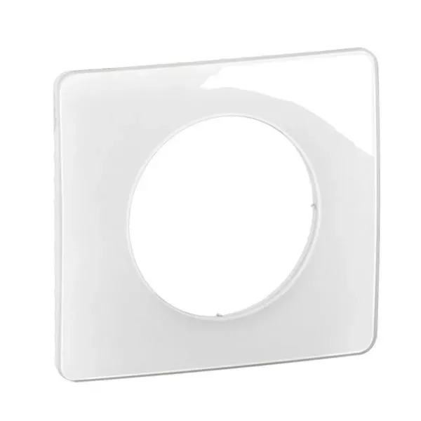 Plaque Céliane 1 poste Blanc Émaillé – Legrand