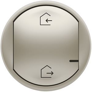 Enjoliveur Céliane with Netatmo commande générale sans fil titane