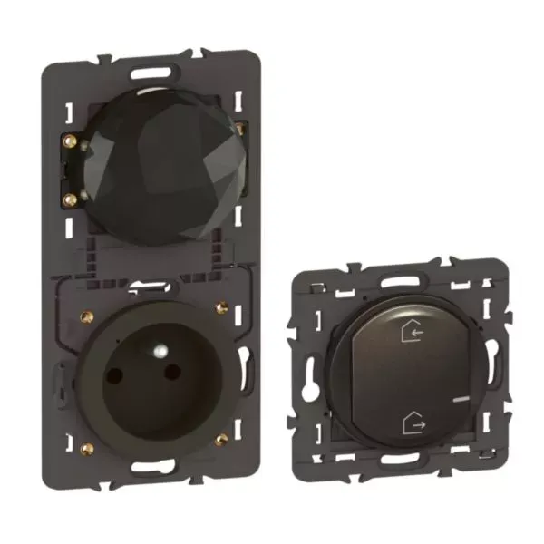 Pack de démarrage connecté Céliane with Netatmo graphite – Legrand