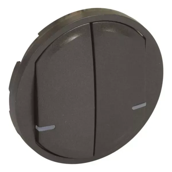 Enjoliveur Céliane with Netatmo inter double connecté graphite