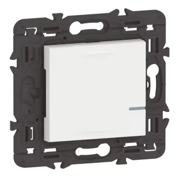 Legrand Interrupteur connecté sans neutre Mosaic with Netatmo blanc